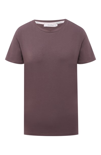 Женская хлопковая футболка WEEKEND MAX MARA, арт. VAGARE 39760416