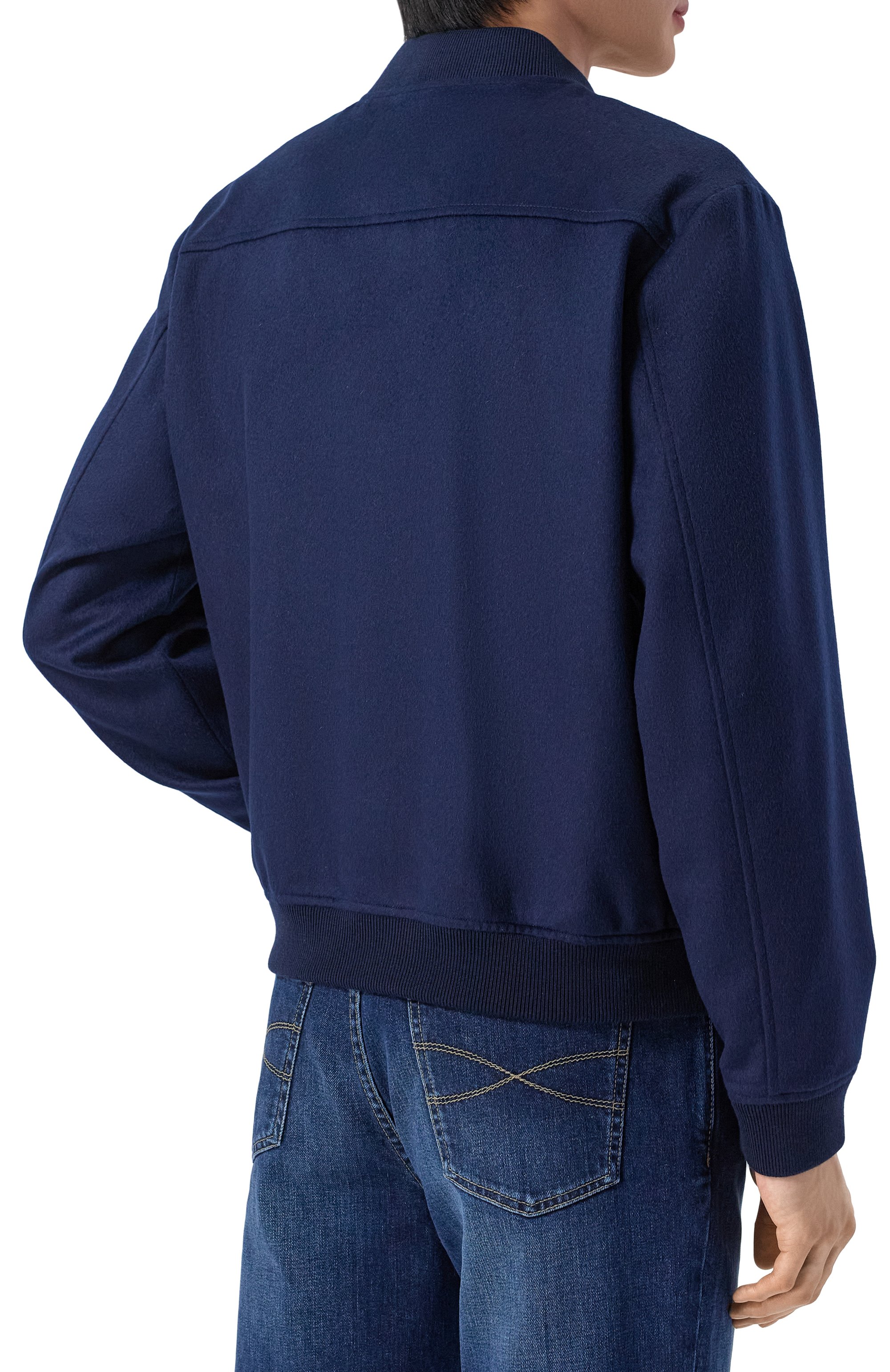 Шерстяной бомбер 12 STOREEZ, арт. 135899, фото 4