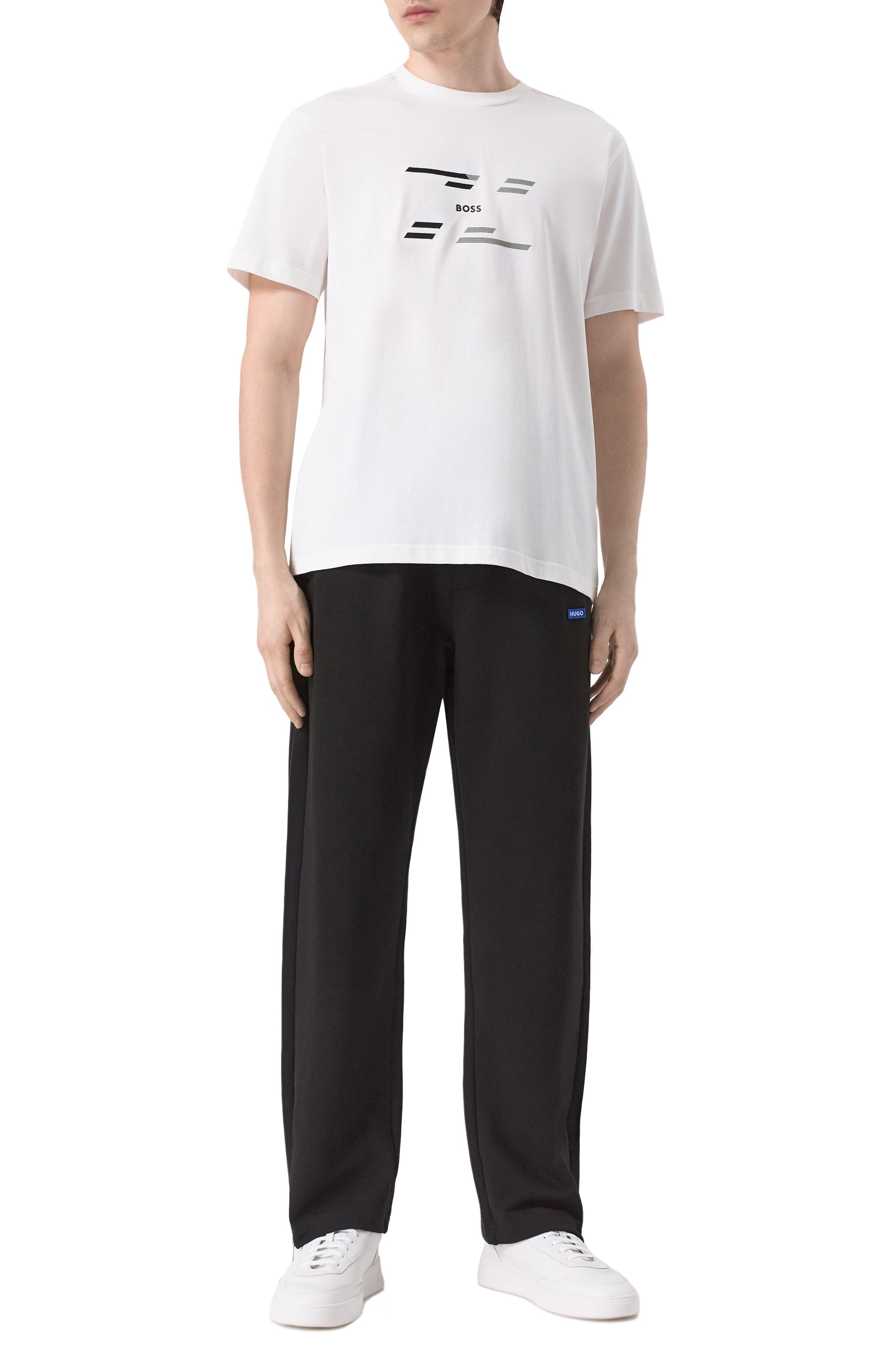 Хлопковые брюки HUGO BLUE, арт. 50522373, фото 2