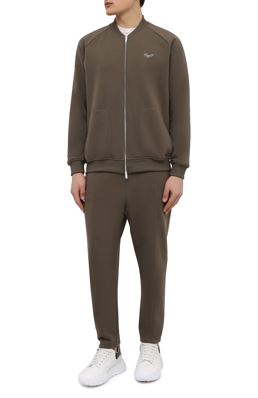 Хлопковый спортивный костюм ZEGNA, арт. N6HB91260, фото 1