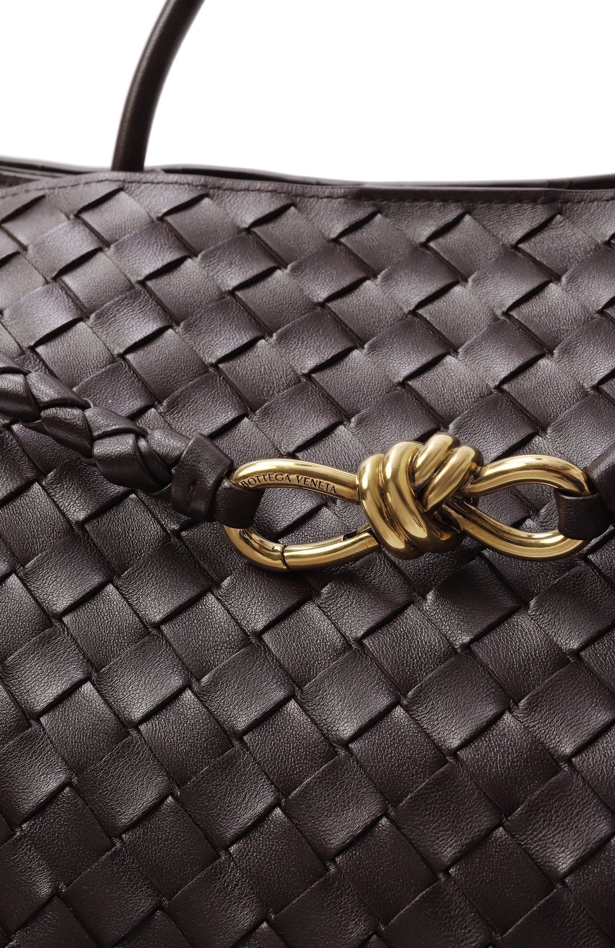 Сумка andiamo large BOTTEGA VENETA темно-коричневого цвета по цене 945000 руб., арт. 766019/VCPP1, фото 3 Сумка andiamo large BOTTEGA VENETA, арт. 766019/VCPP1, фото 3