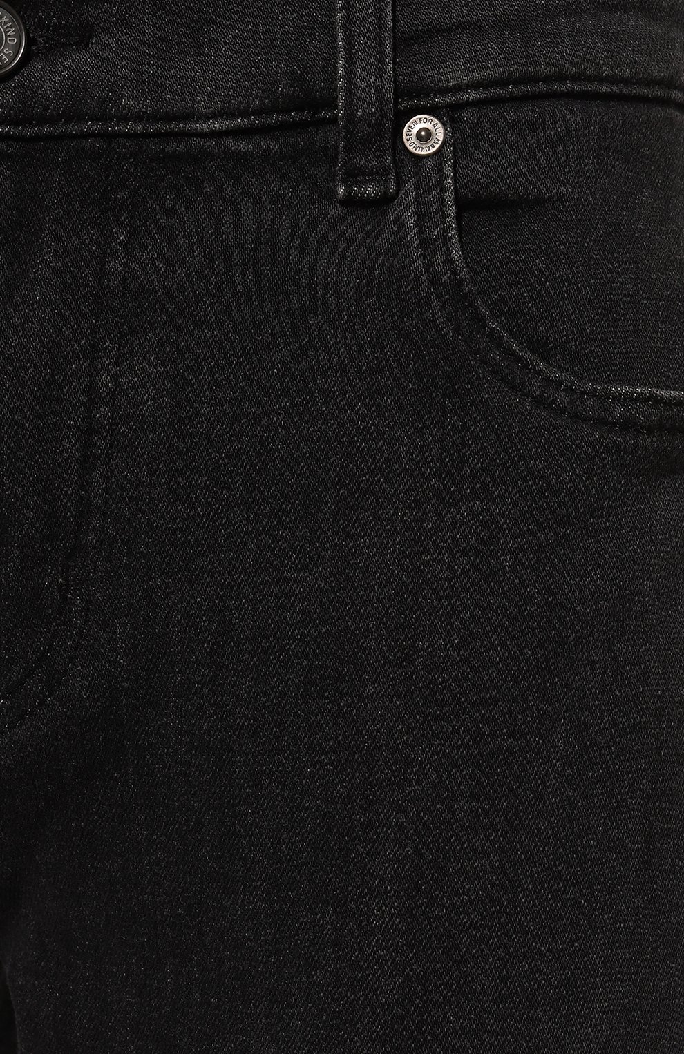 Джинсы standard 7 FOR ALL MANKIND темно-серого цвета по цене 30750 руб., арт. JSMNE060BF, фото 5 Джинсы standard 7 FOR ALL MANKIND, арт. JSMNE060BF, фото 5