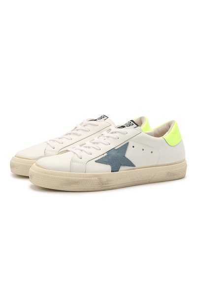 Кожаные кеды superstar GOLDEN GOOSE DELUXE BRAND, арт. GTF00112.F001166, фото 1