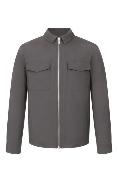 Мужская куртка-рубашка из шерсти и шелка MARCO PESCAROLO, арт. URUS/5314