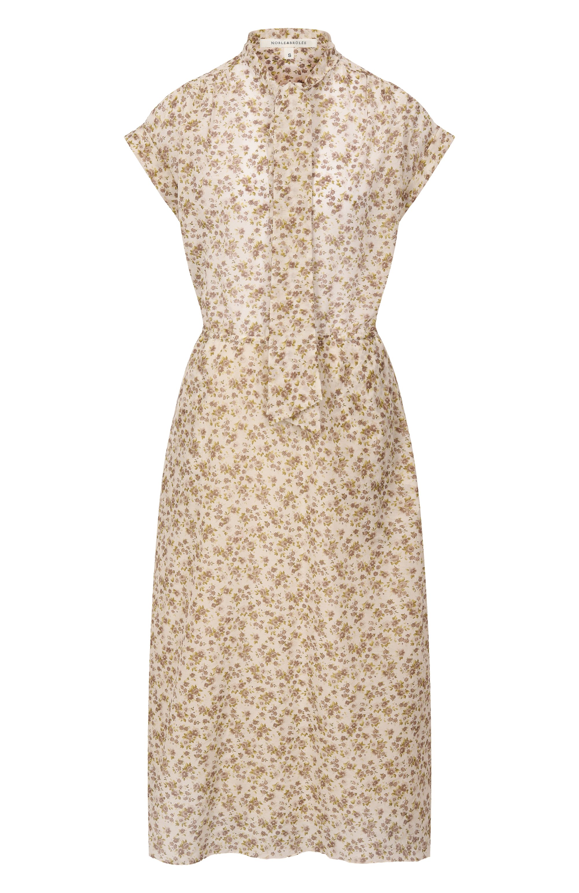 Хлопковое платье NOBLE&BRULEE, арт. NB52/030124/523, фото 1