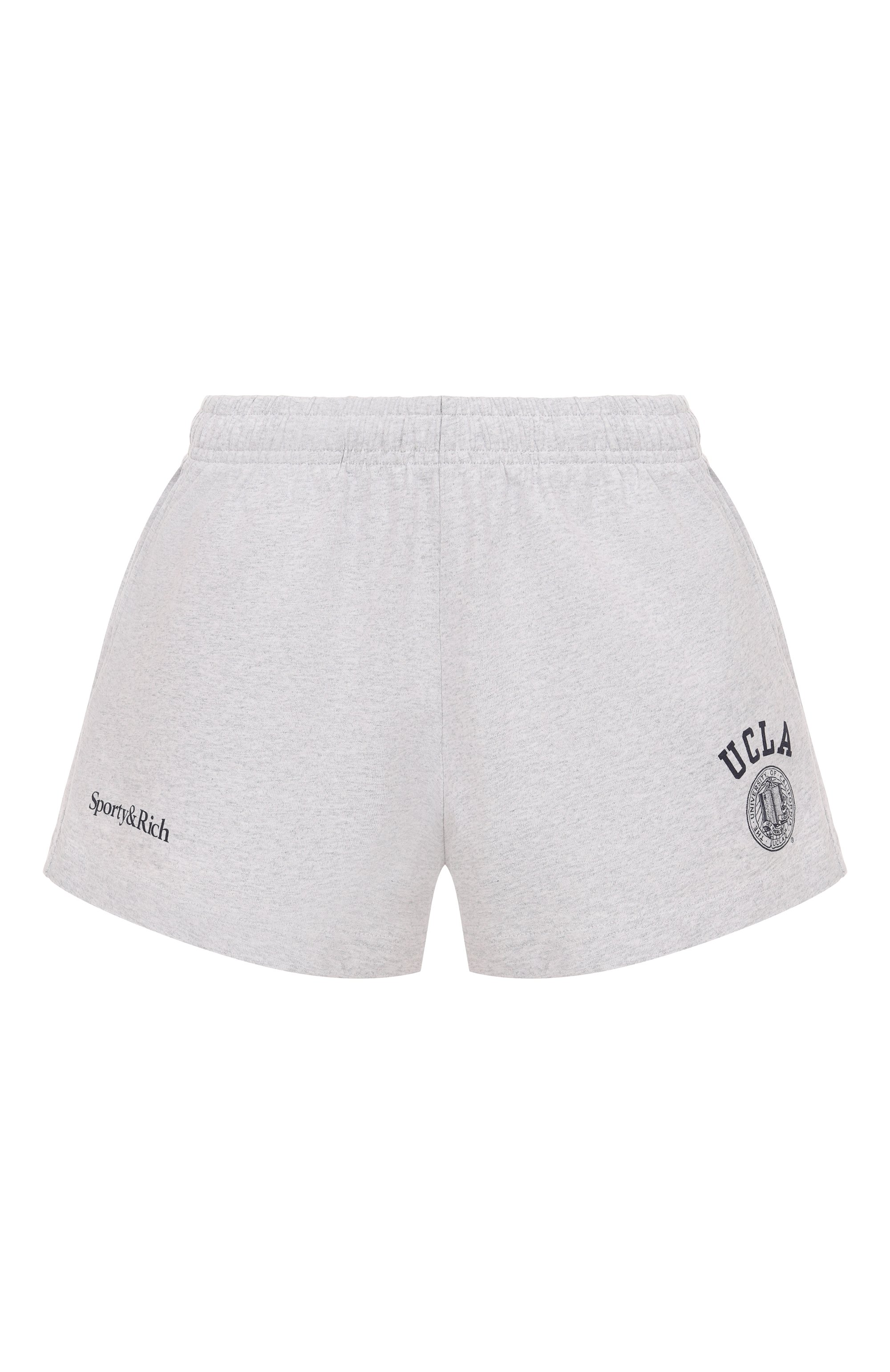 Хлопковые шорты sporty & rich x ucla SPORTY AND RICH, арт. SH037615639GY03, фото 1