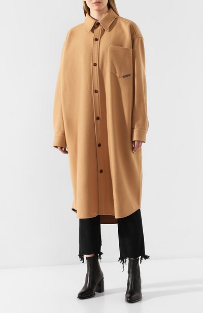 Шерстяное пальто ALEXANDER WANG, арт. UWC1203102, фото 3