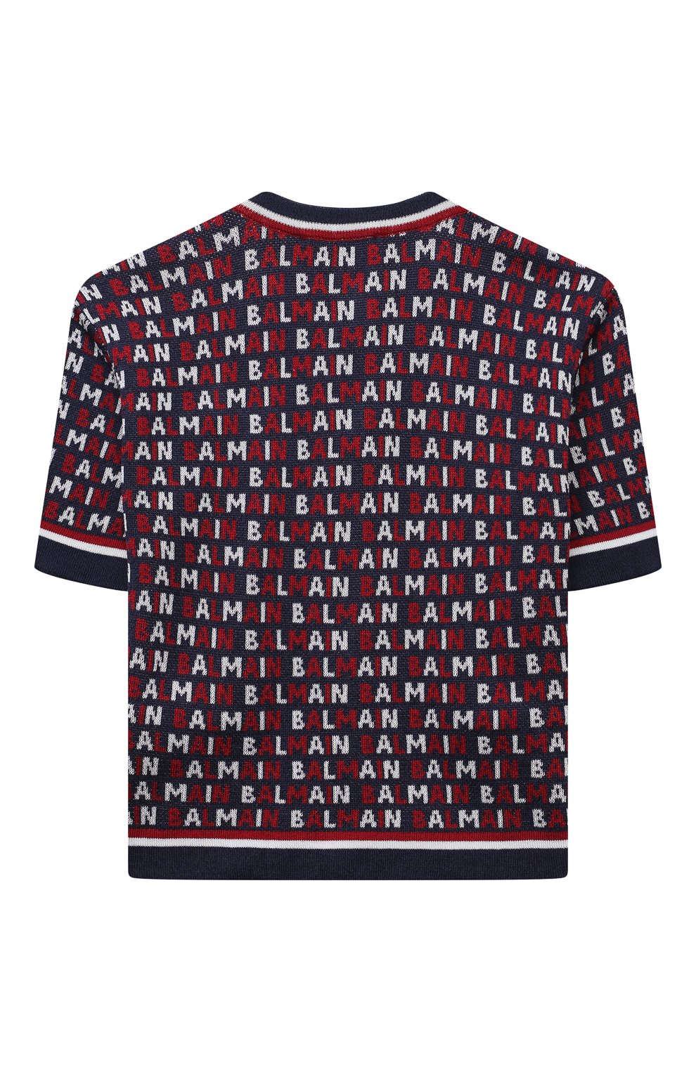 Кардиган BALMAIN синего цвета по цене 35150 руб., арт. BU9A41, фото 2 Кардиган BALMAIN, арт. BU9A41, фото 2