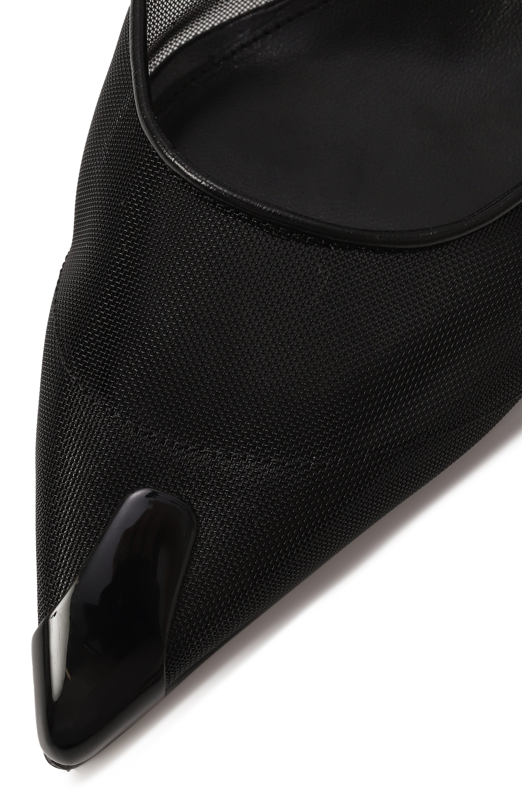 Мюли punk buckle 50 ALEXANDER MCQUEEN черного цвета по цене 111500 руб., арт. 744485/W4AB2, фото 7 Мюли punk buckle 50 ALEXANDER MCQUEEN, арт. 744485/W4AB2, фото 7