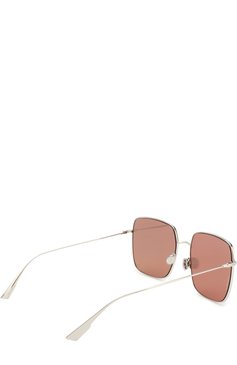 Женские солнцезащитные очки DIOR EYEWEAR серебряного цвета, арт. DI0RSTELLAIRE1 010 | Фото 3 (Региональные ограничения белый список (Axapta Mercury): Не проставлено, RU; Нос: Не проставлено; Тип очков: С/з; Статус проверки: Требуются правки, Проверена категория; Материал сплава: Проверено; Очки форма: Квадратные; Оптика Гендер: оптика-женское)