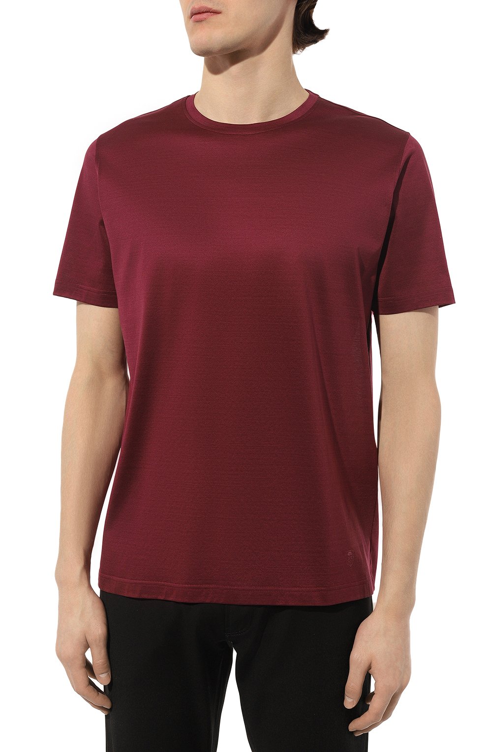 Хлопковая футболка CORNELIANI, арт. 91G500-3125000, фото 3