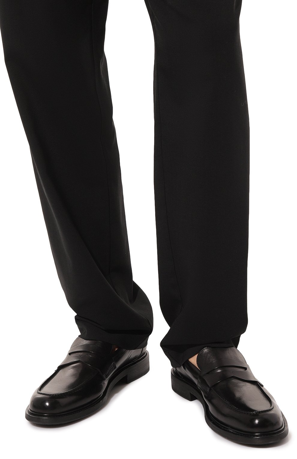 Кожаные пенни-лоферы PANTANETTI, арт. 16920F, фото 3