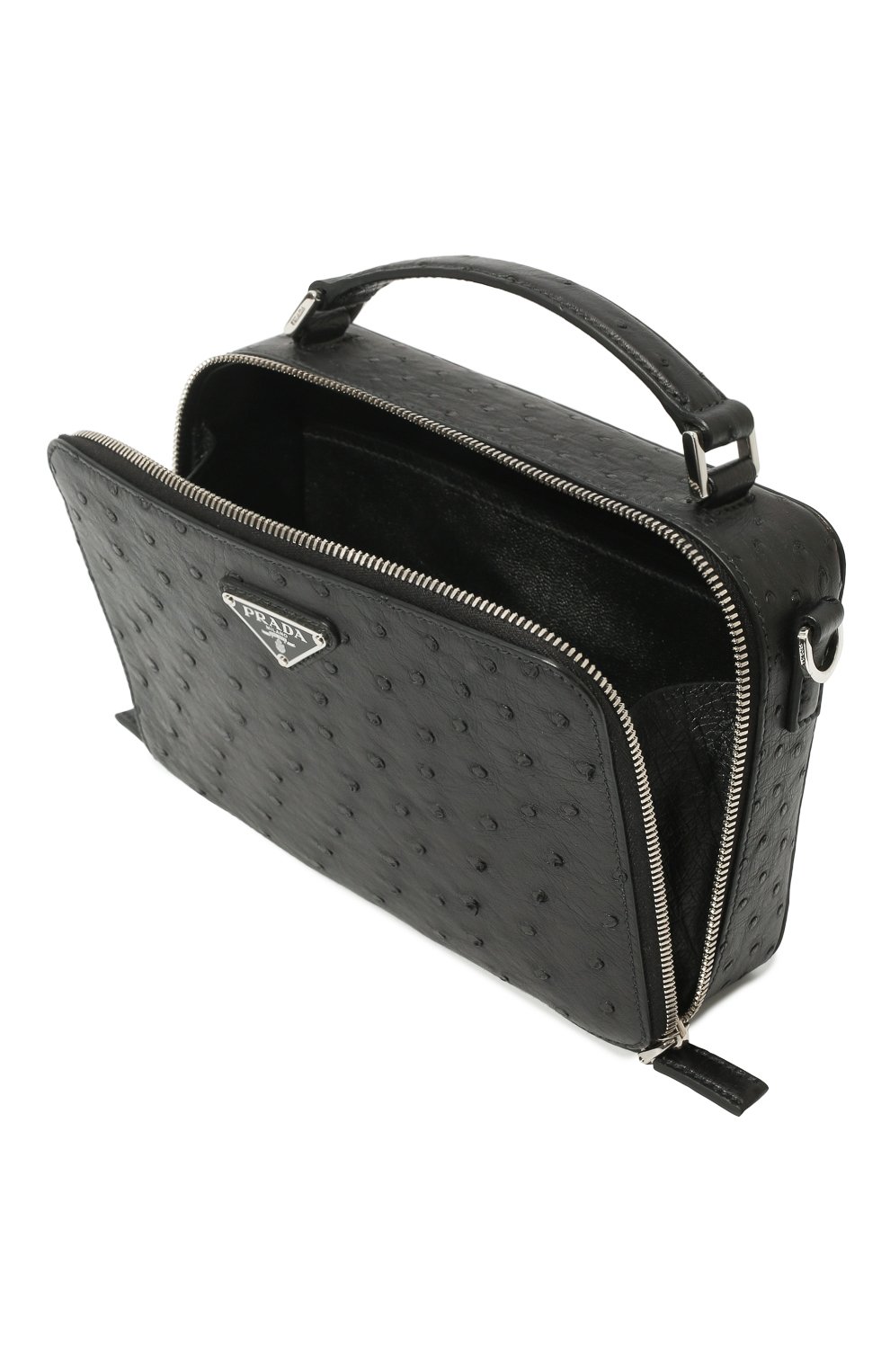 Сумка из кожи страуса PRADA, арт. 2VH069-K53-F0002-OMI, фото 5