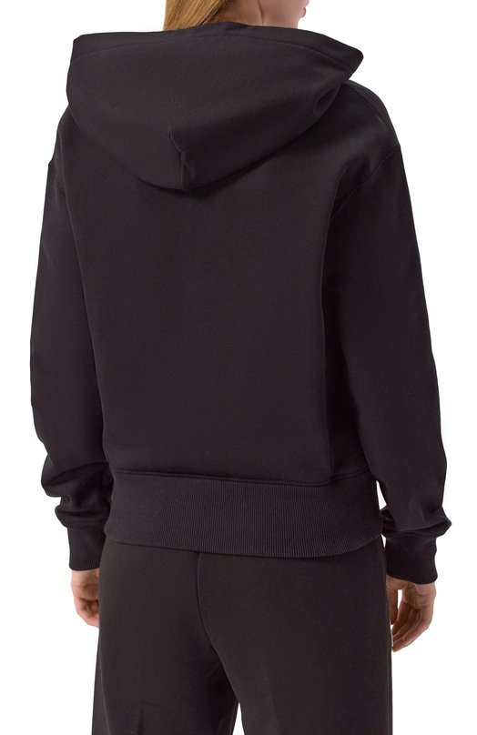 Хлопковое худи Dolce & Gabbana F9S48Z/GDDC5 Чёрный  F9S48Z/GDDC5 Фото 4