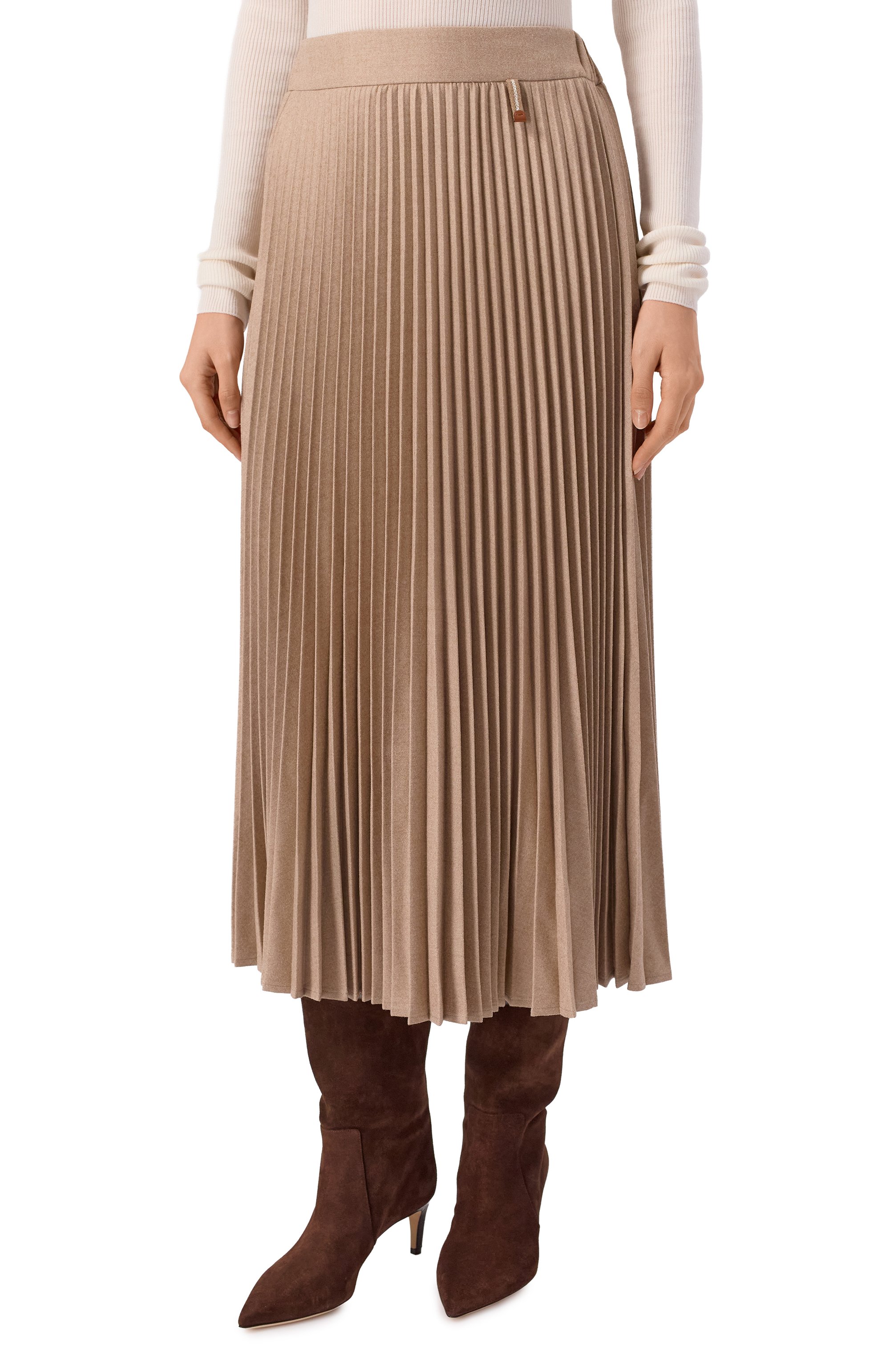 Шерстяная юбка LORENA ANTONIAZZI, арт. G022A/4656, фото 3