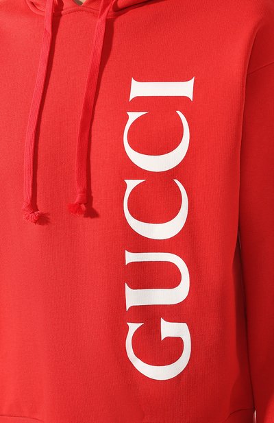 Хлопковое худи GUCCI, арт. 604974/XJB1C, фото 5