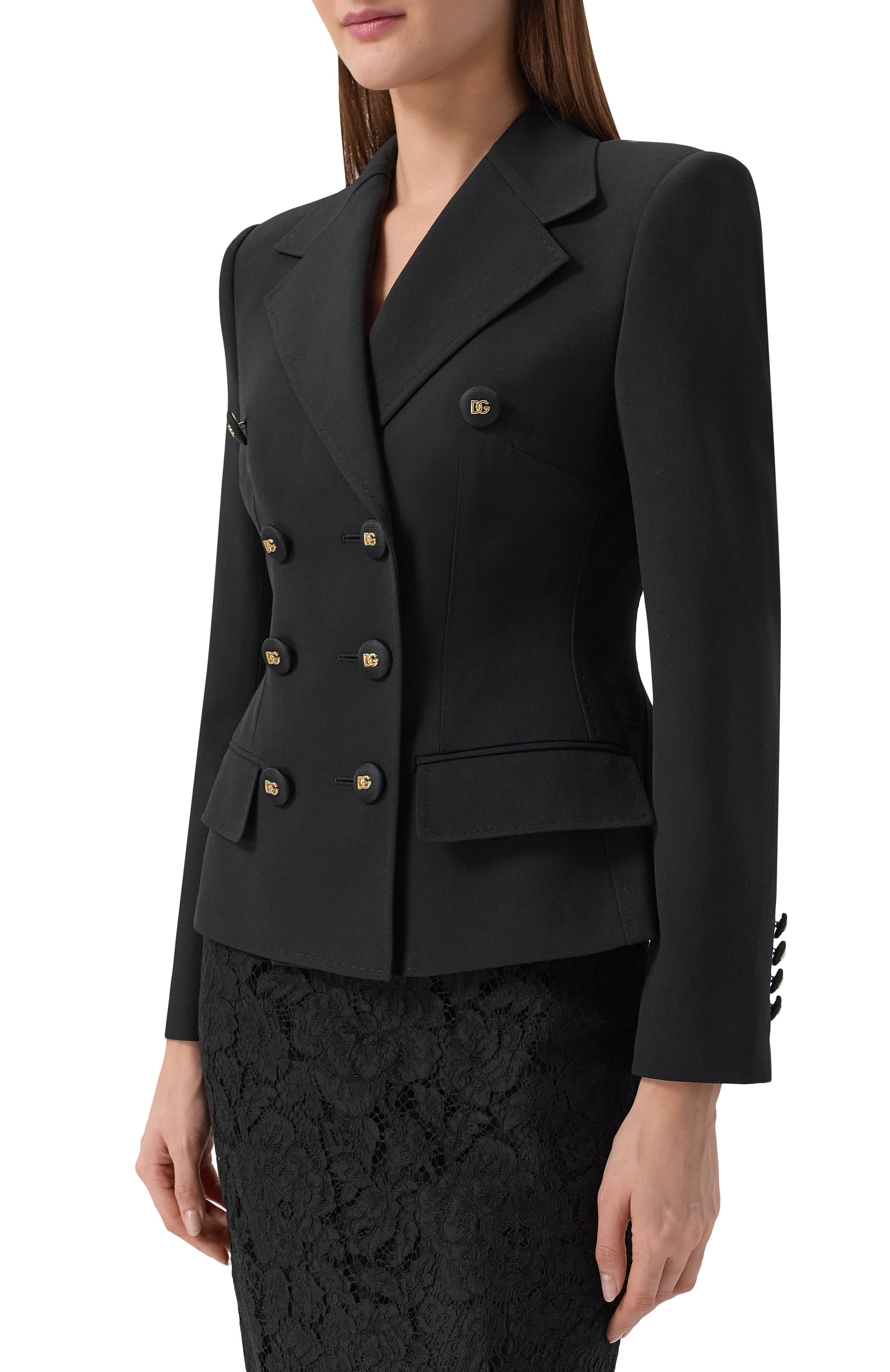 Шерстяной жакет DOLCE & GABBANA, арт. F27ACT/GDDPS, фото 3