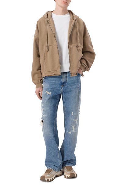 Мужские комбинированные кроссовки dg country road DOLCE & GABBANA, арт. CS2403/A0205