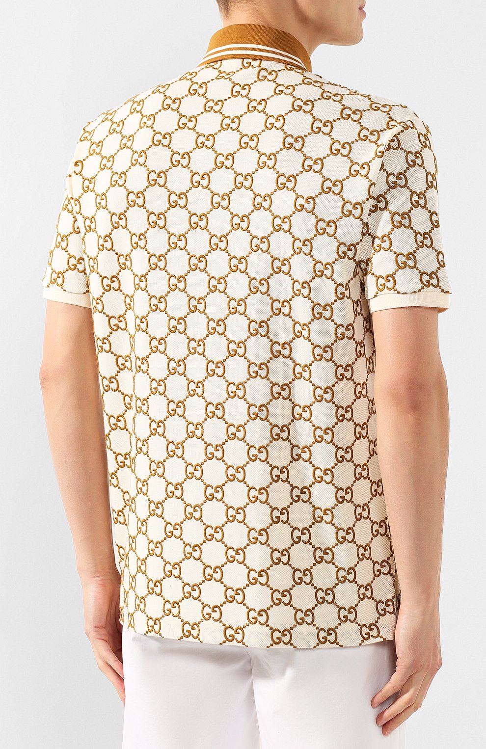 Хлопковое поло GUCCI, арт. 598956/XJB0U, фото 4