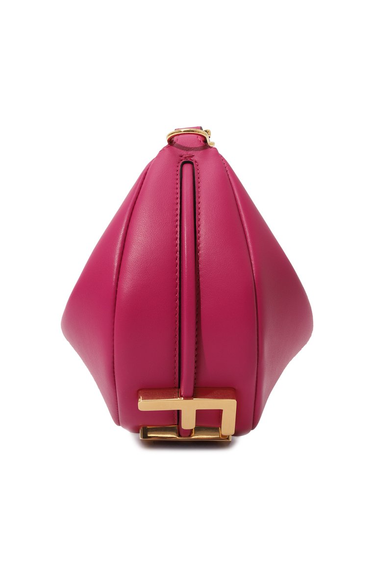 Женская сумка fendigraphy mini FENDI фуксия цвета, арт. 8BS081/A5DY | Фото 4 (Материал: Натуральная кожа; Размер: mini)
