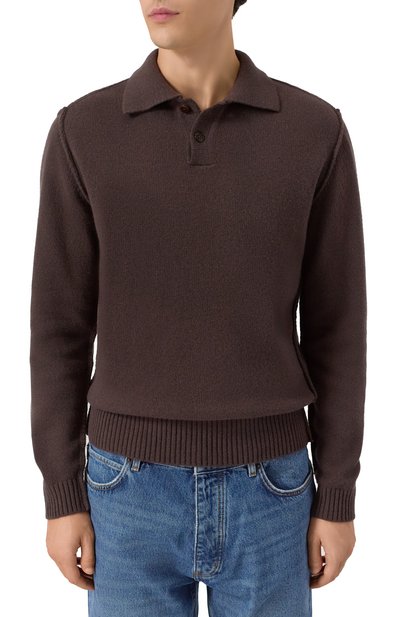 Поло из шерсти и кашемира DANIELE FIESOLI, арт. DF1130, фото 3