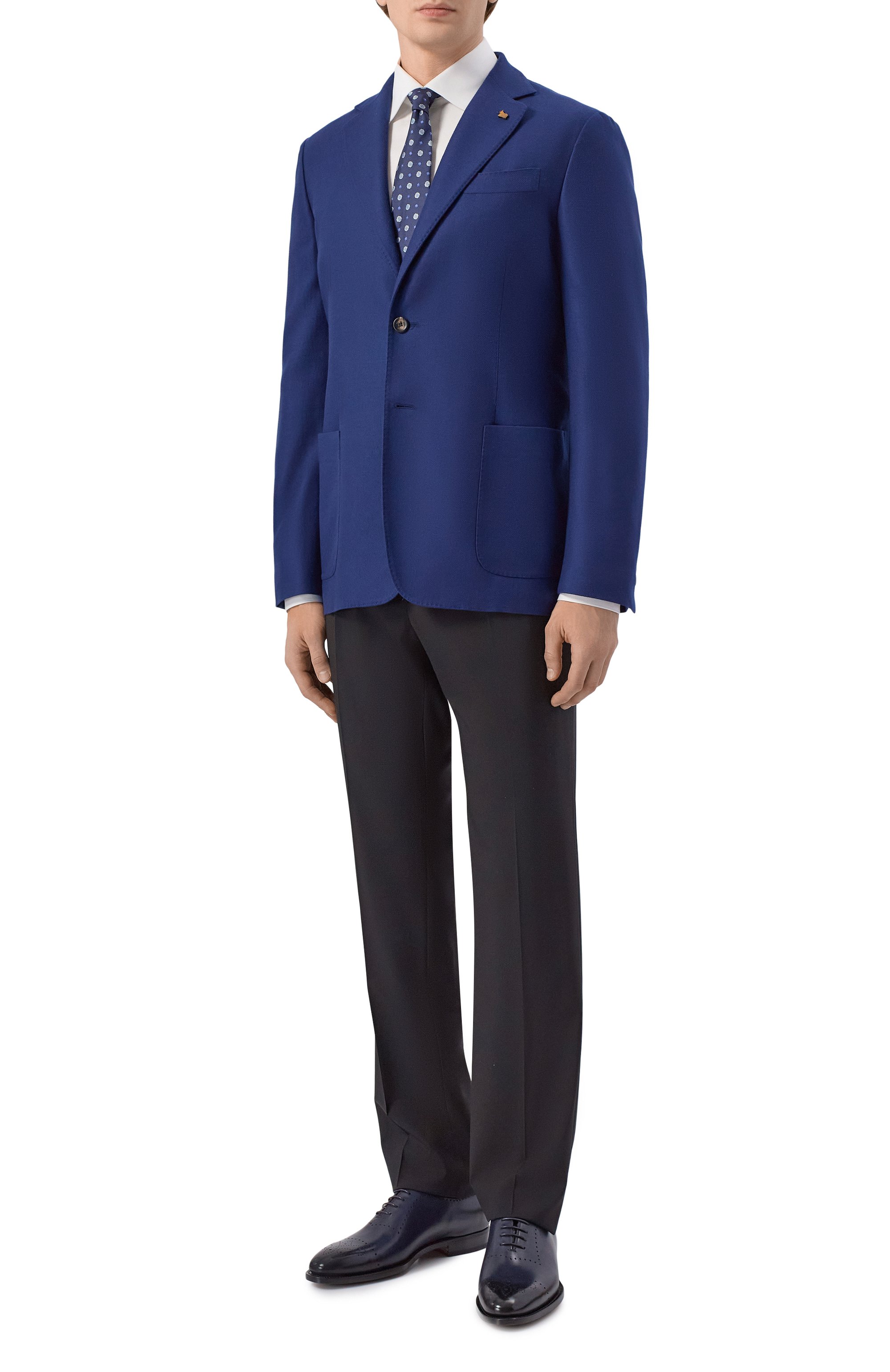 Кожаные оксфорды KITON, арт. USSA090N00100, фото 2