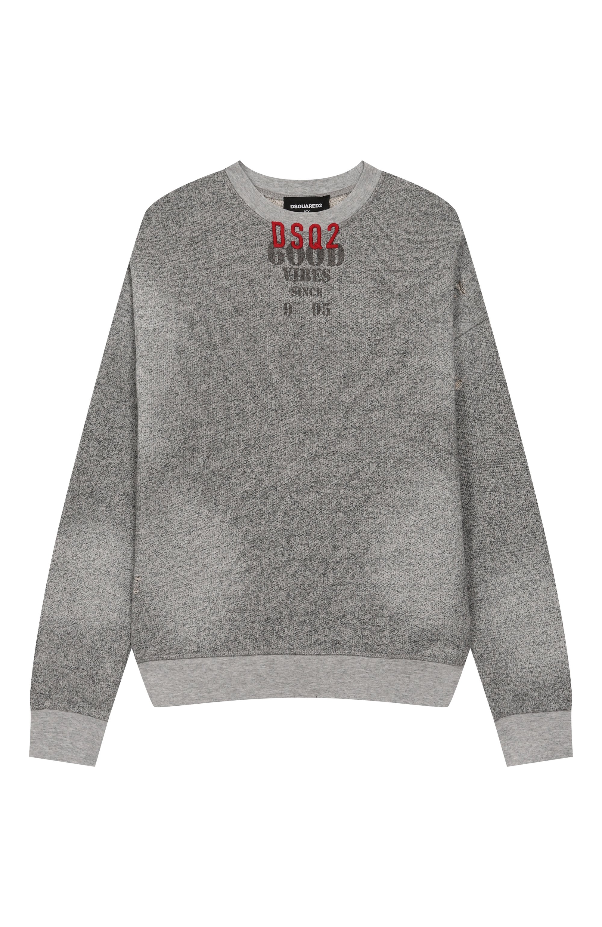 Хлопковый свитшот DSQUARED2, арт. DQ3008/D0AF6, фото 1