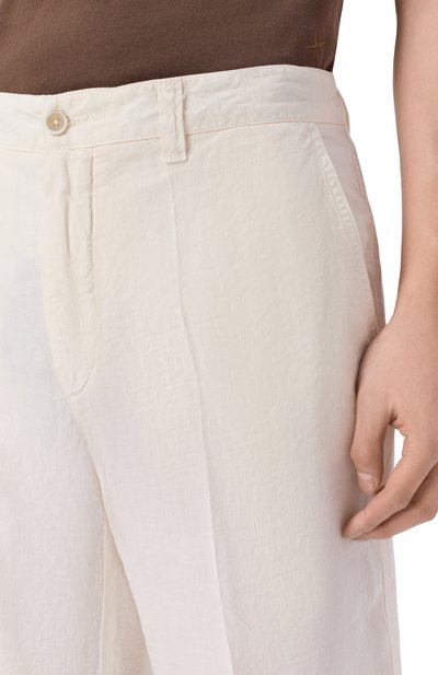 Льняные шорты 120% LINO, арт. 33ALIM2137/0253/000, фото 5