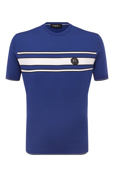 Мужской джемпер из шелка и хлопка STEFANO RICCI, арт. K616321AG2/F23234