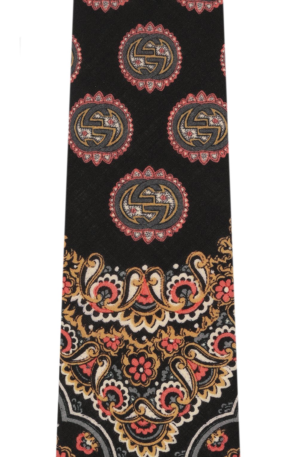 Шерстяной галстук GUCCI, арт. 612084 4B200, фото 4