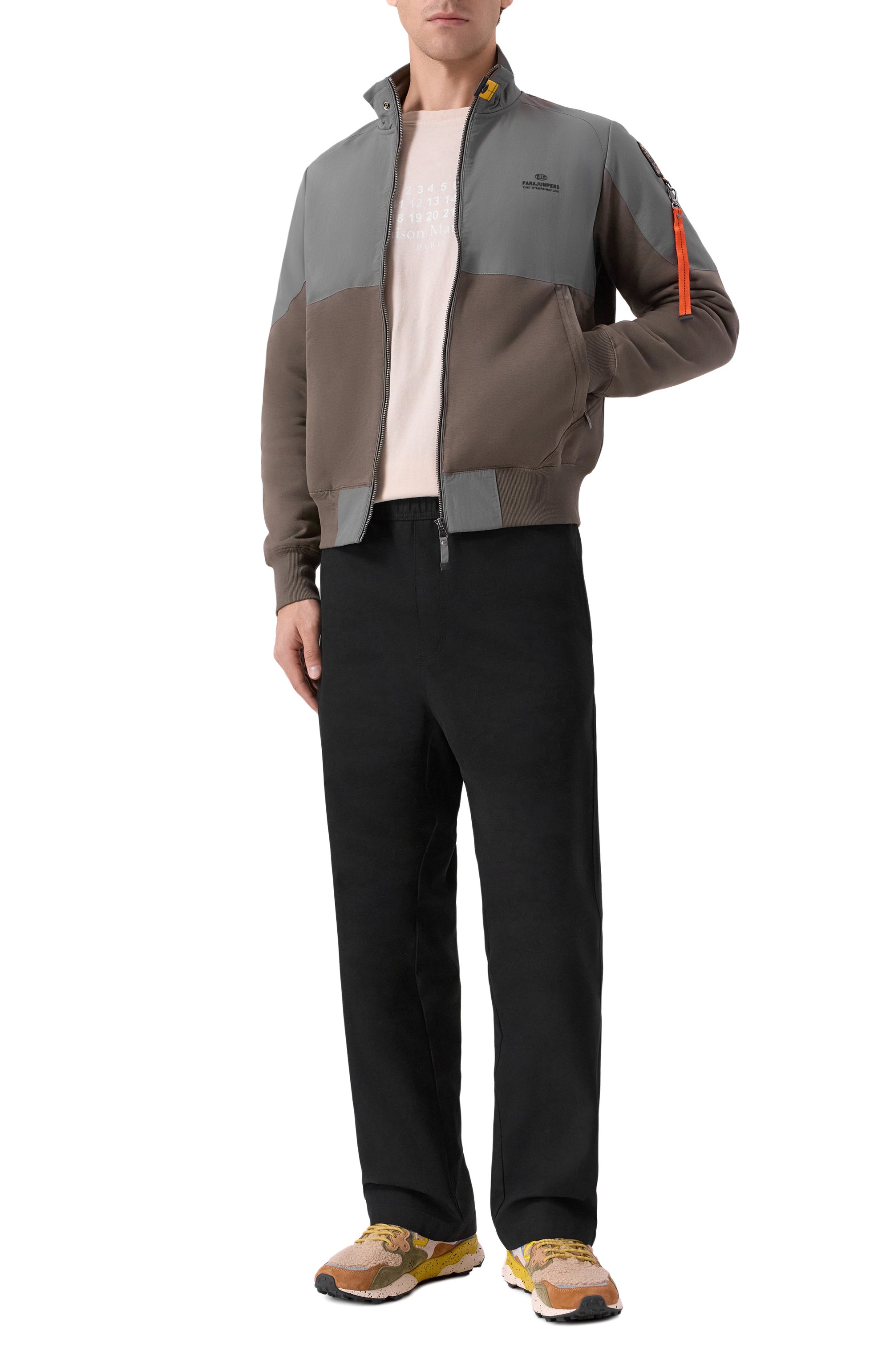 Комбинированная толстовка PARAJUMPERS, арт. 25WMPMFLRE03, фото 2