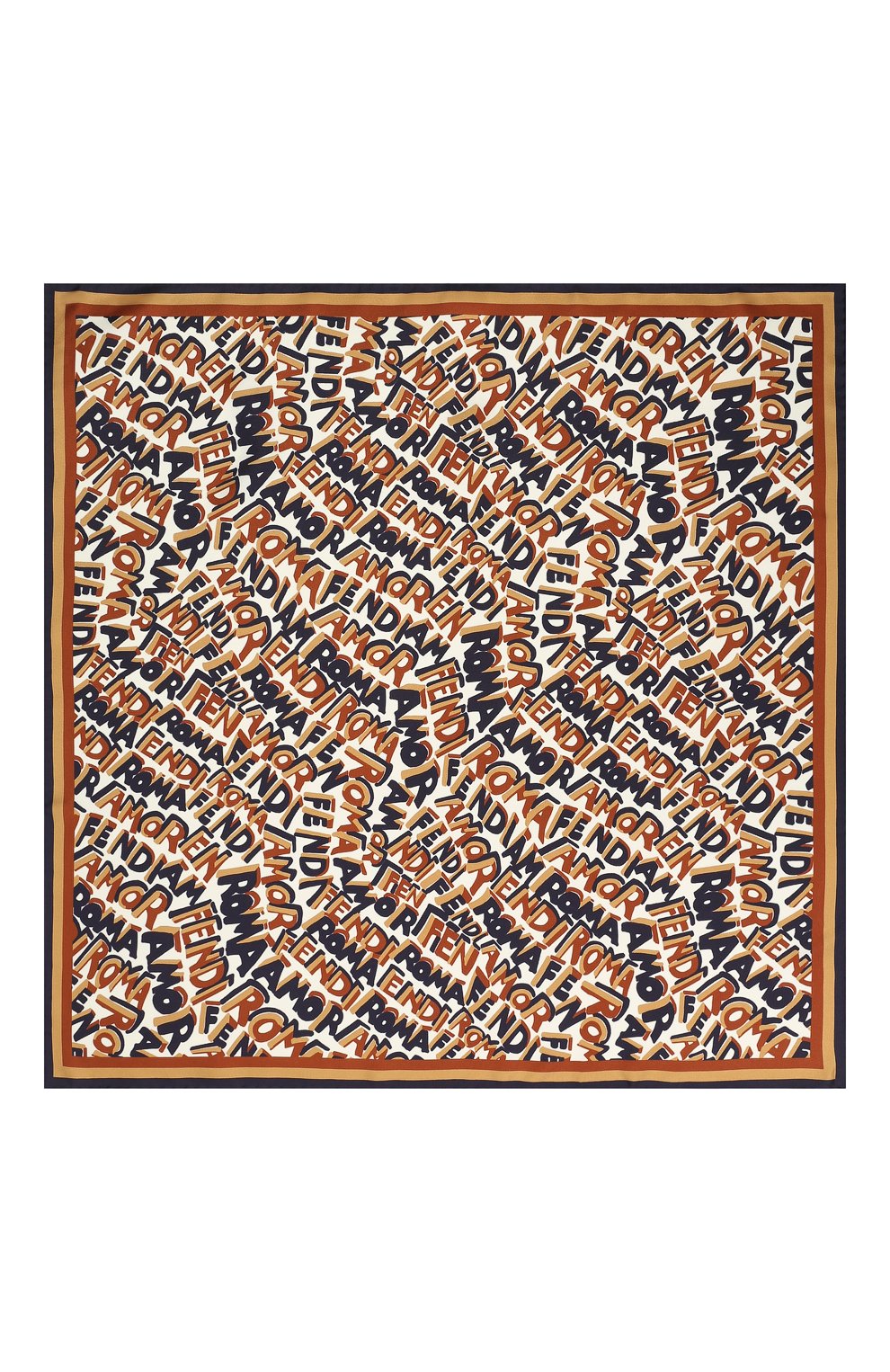 Шелковый платок FENDI, арт. FXT103 A7YA, фото 3