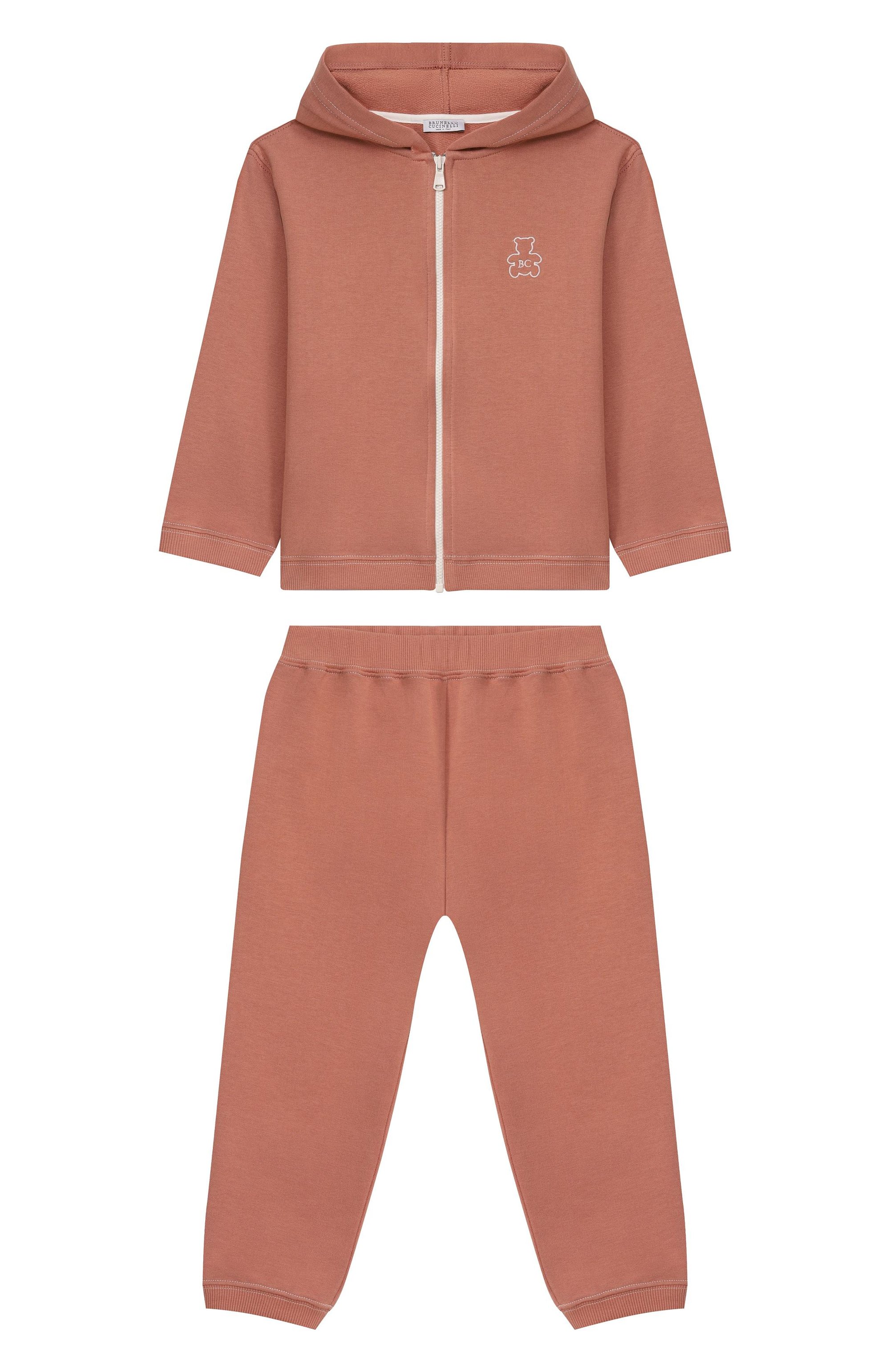 Хлопковый спортивный костюм BRUNELLO CUCINELLI, арт. BD824MT02R, фото 1