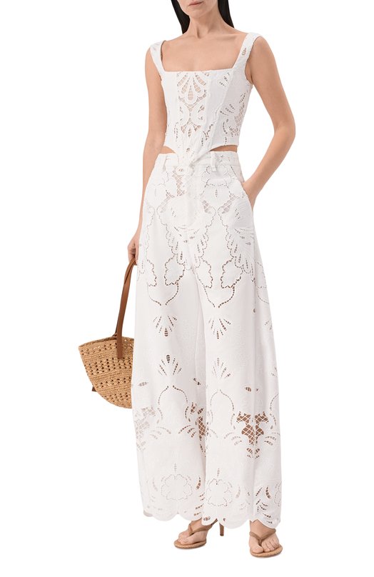 Брюки Giuseppe di Morabito 06PSPA159S 16313 Белый  06PSPA159S 16313 Фото 2