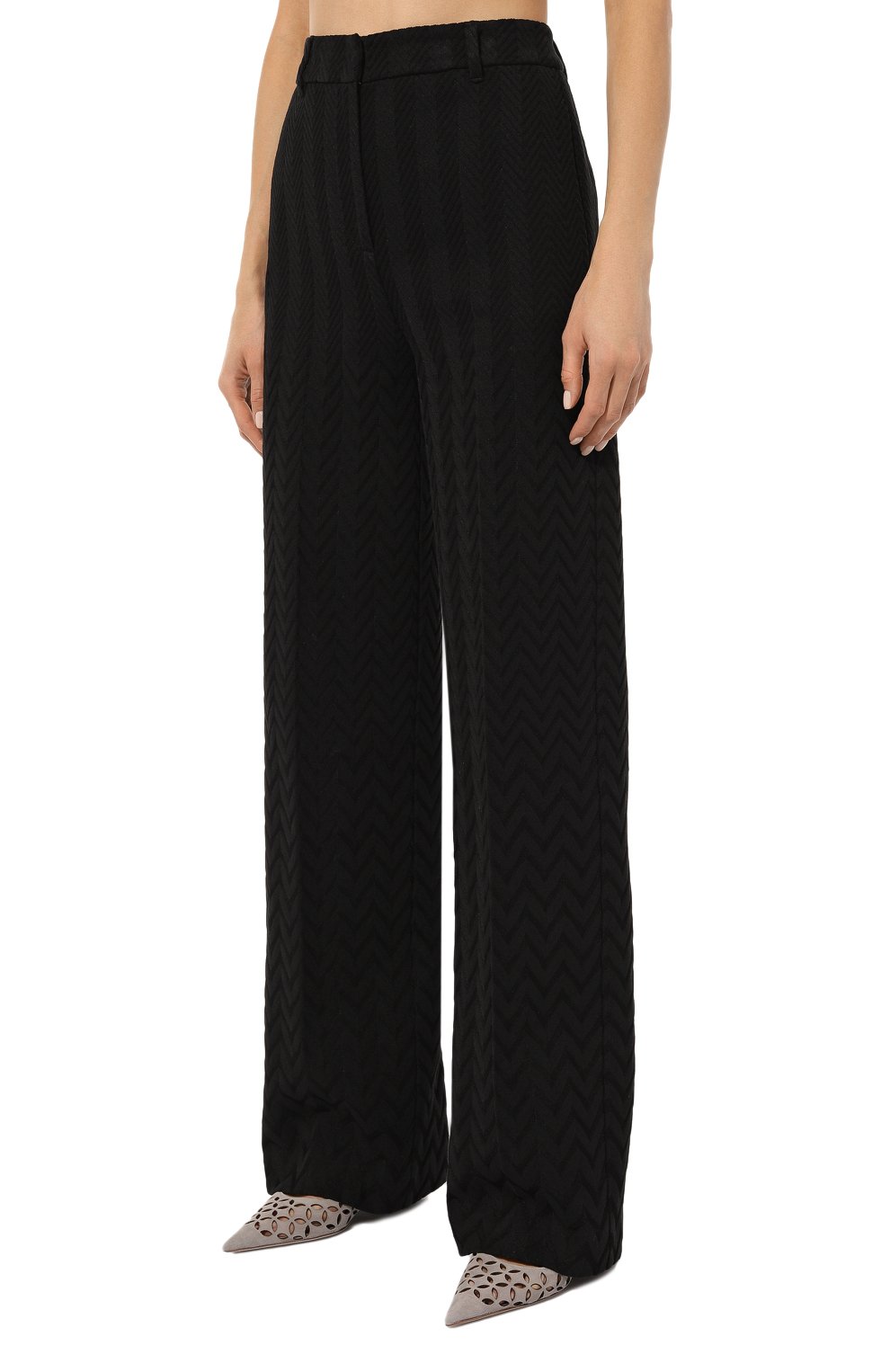 Брюки из хлопка и вискозы MISSONI, арт. DS24WI0P/BR00JE, фото 3