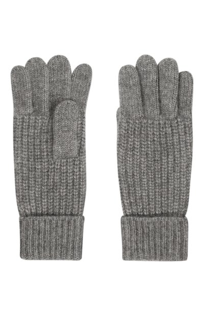 Перчатки из кашемира и шелка MVST серого цвета по цене 51700 руб., арт. AW59-519MU, фото 3 Перчатки из кашемира и шелка MVST, арт. AW59-519MU, фото 3