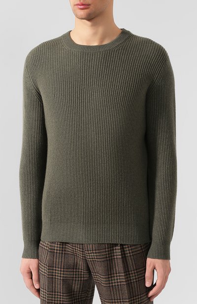 Свитер из смеси шерсти и кашемира BRUNELLO CUCINELLI, арт. M3679500, фото 3