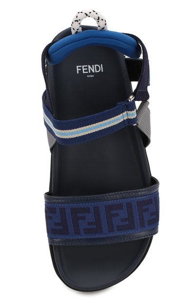 Текстильные сандалии FENDI, арт. JMR315/AAE6/27-31, фото 4