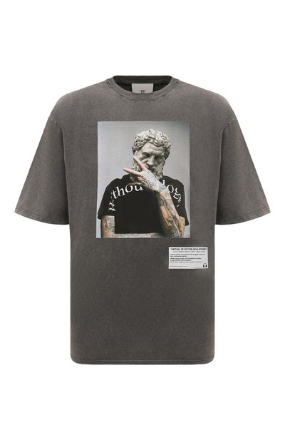 Хлопковая футболка DIEGO VENTURINO, арт. D3S4TS0ERAP, фото 1