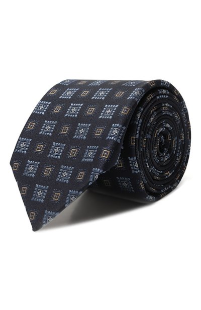 Мужской шелковый галстук CANALI, арт. 18/HJ03998