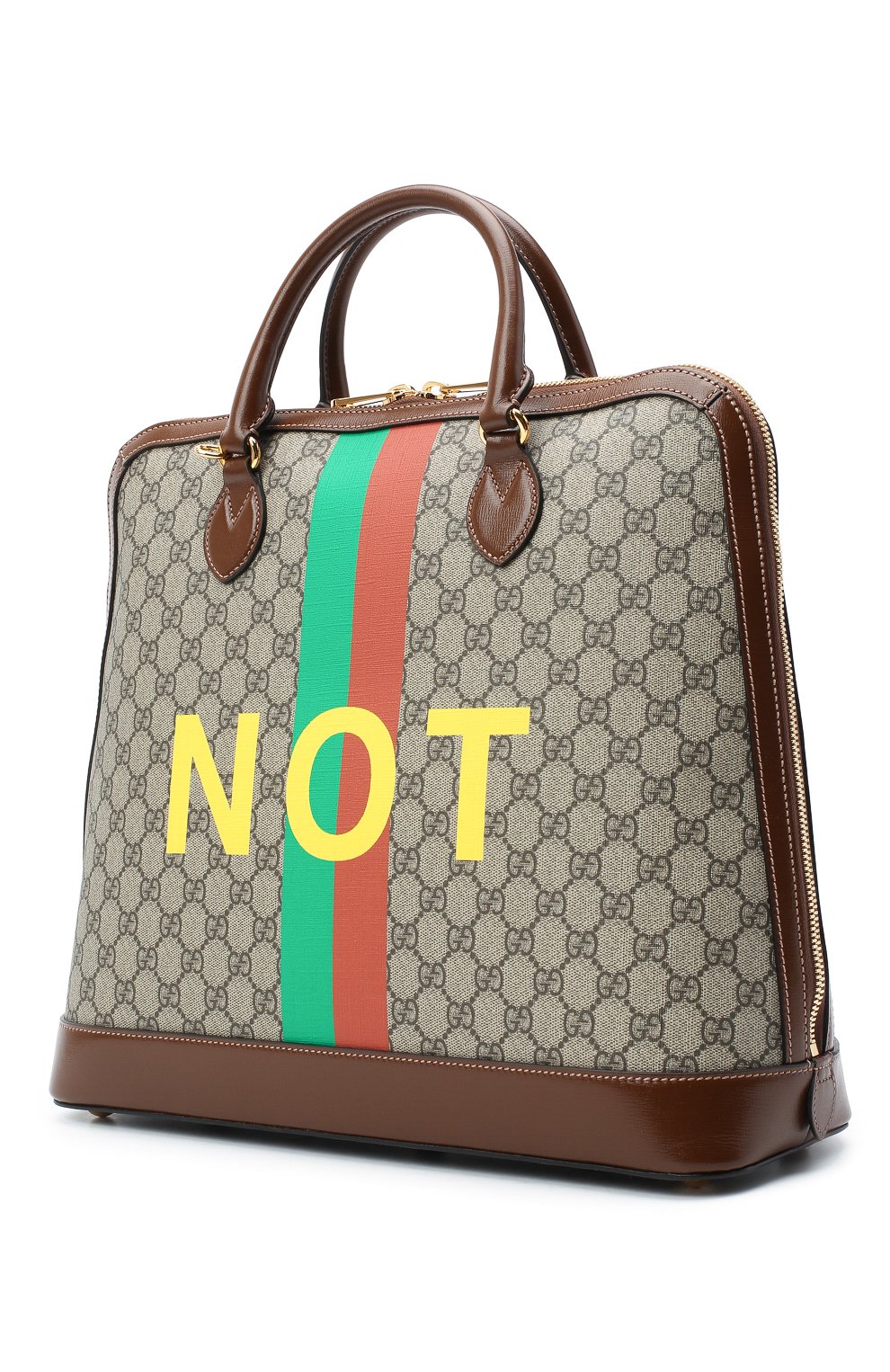 Сумка-тоут horsebit 1955 «fake/not» GUCCI, арт. 621640/2GCBG, фото 3