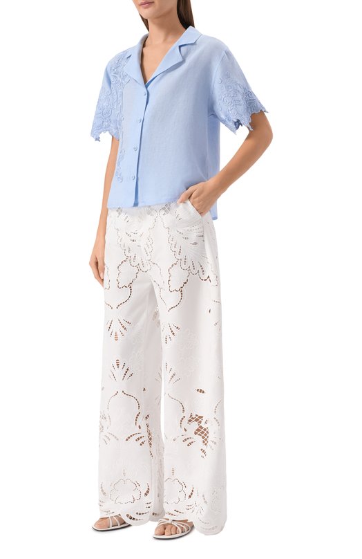 Брюки Giuseppe di Morabito 06PSPA159S 16313 Белый  06PSPA159S 16313 Фото 2