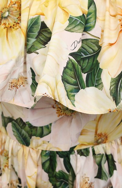 Хлопковое платье DOLCE & GABBANA, арт. F63X7T/HS5IA, фото 5