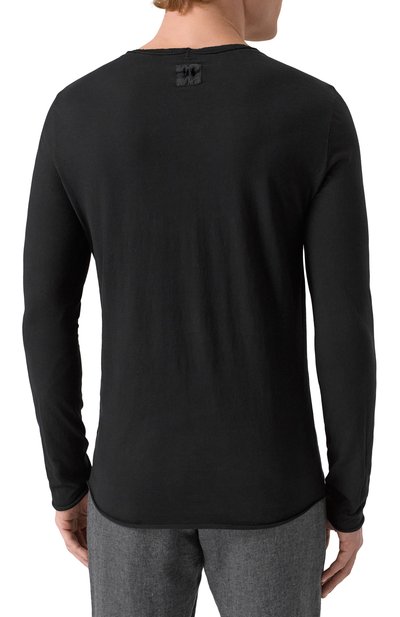 Хлопковый лонгслив HANNES ROETHER, арт. FA36LC0N.215.213/, фото 4