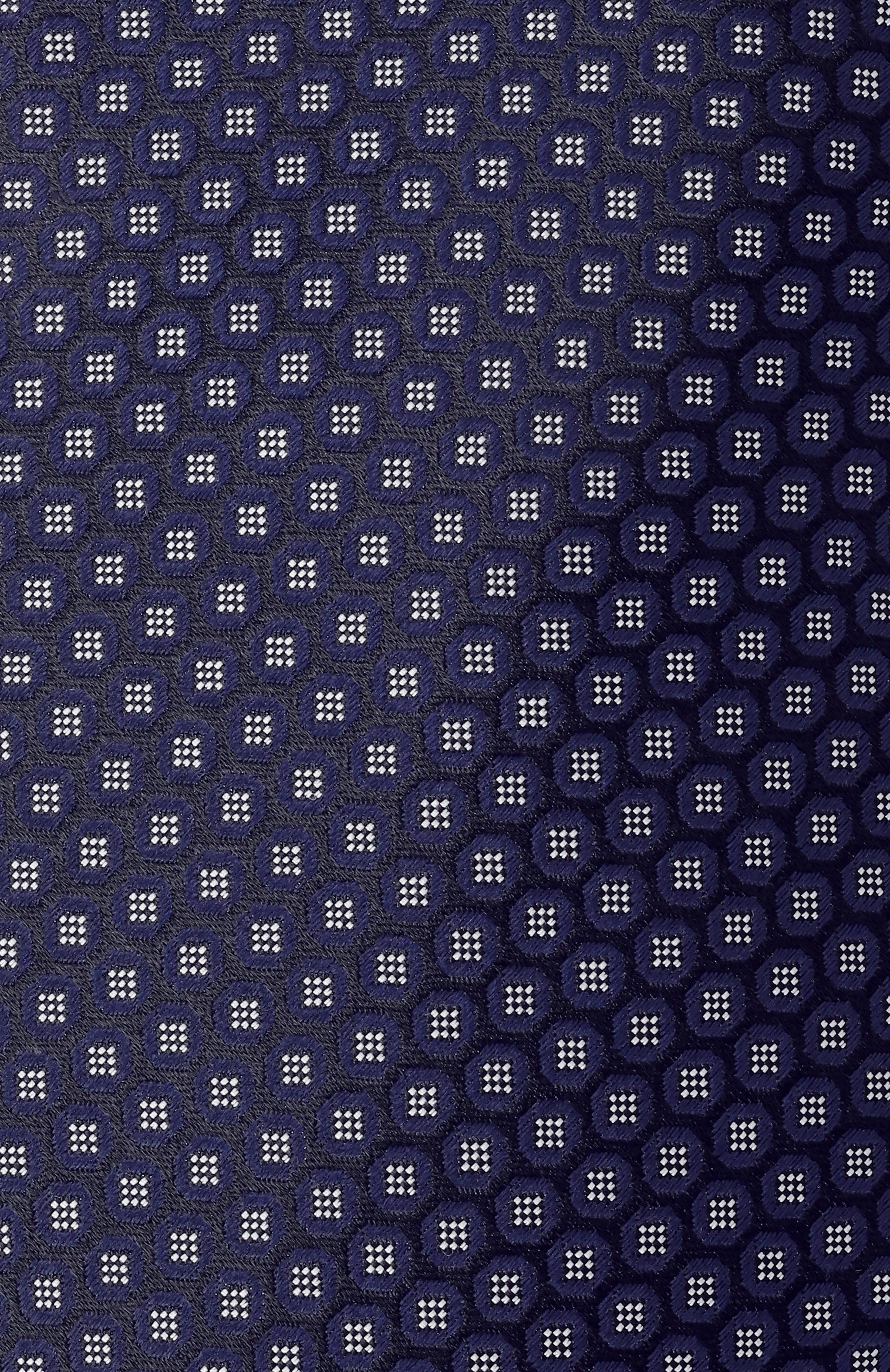 Шелковый галстук CANALI темно-синего цвета по цене 22750 руб., арт. 18/HJ04405, фото 4 Шелковый галстук CANALI, арт. 18/HJ04405, фото 4