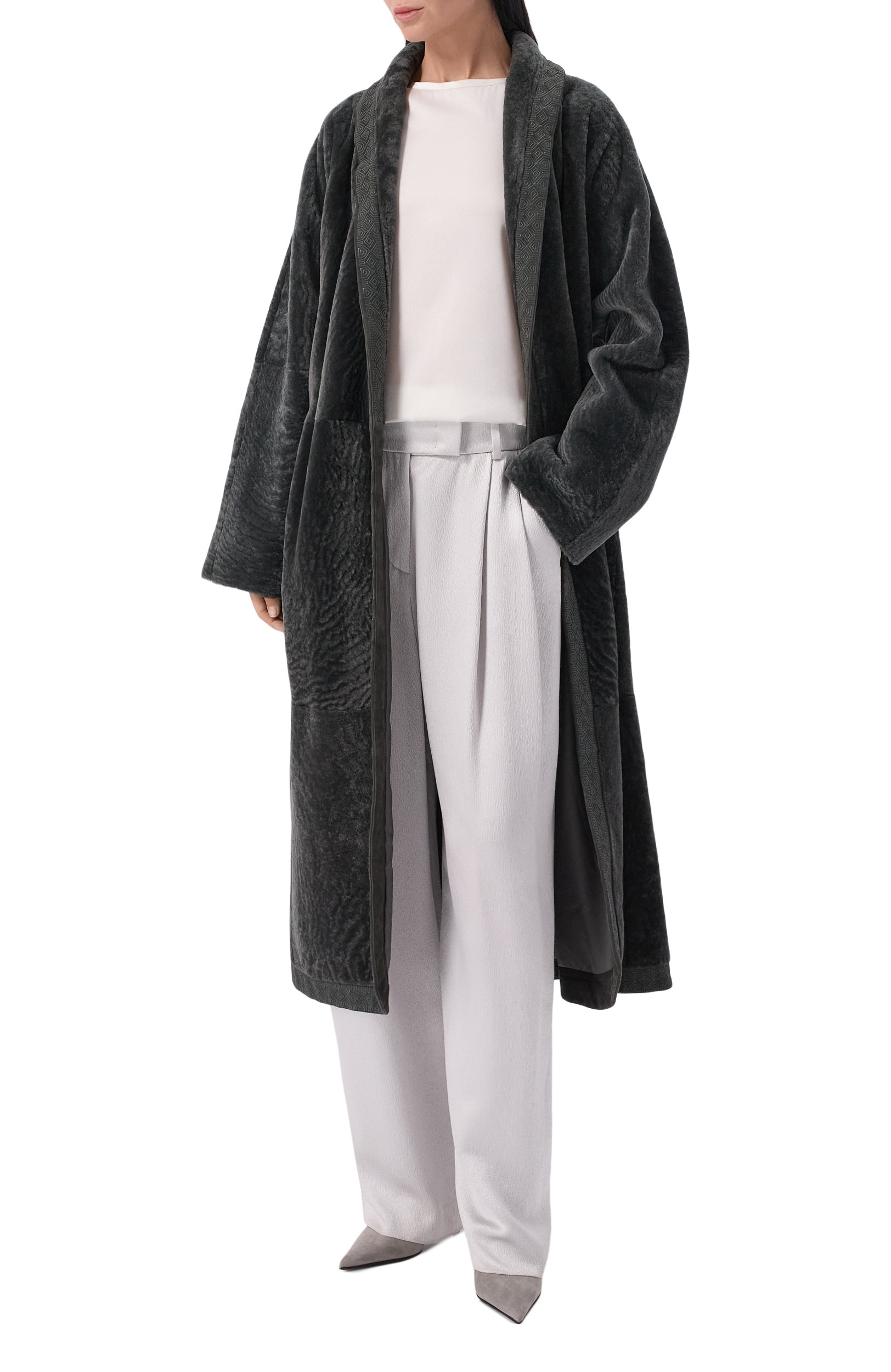 Дубленка из ягненка GIORGIO ARMANI, арт. GW004221/AF29342, фото 2