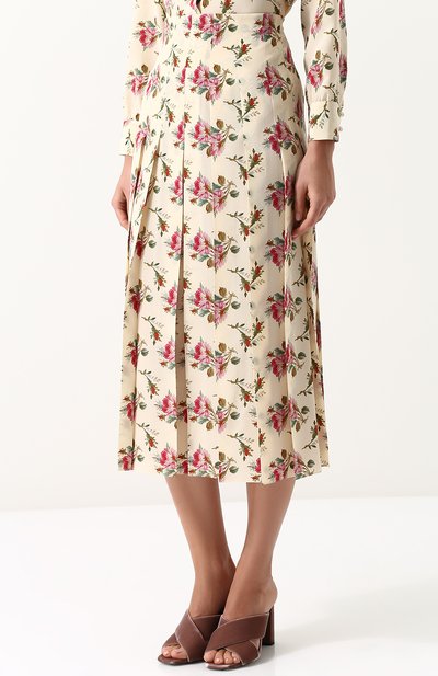 Шелковая юбка GUCCI, арт. 409370/ZKX21, фото 3