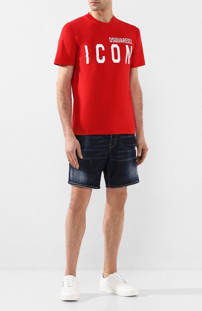 Хлопковая футболка DSQUARED2, арт. S79GC0001/S23009, фото 2