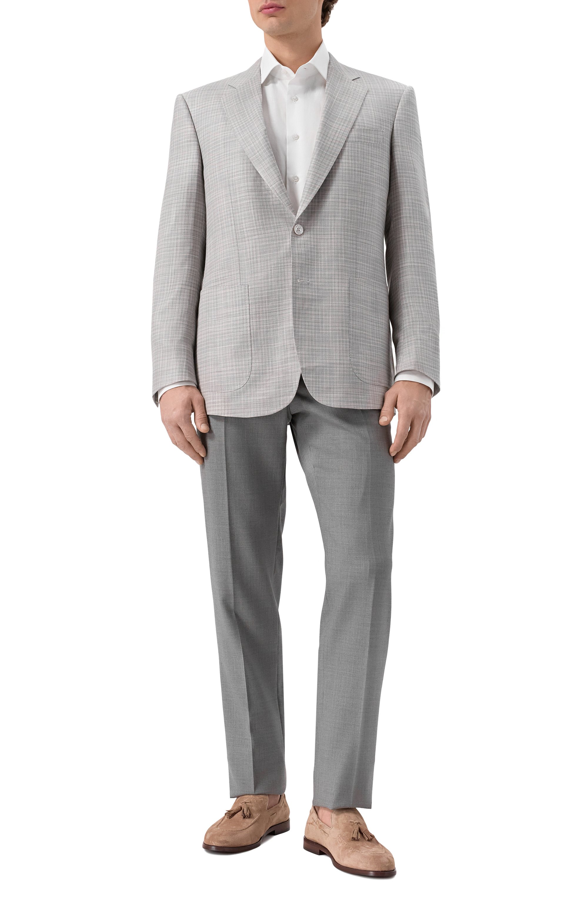 Пиджак из шерсти и шелка STEFANO RICCI, арт. M1RM4322T0/WK002S, фото 2