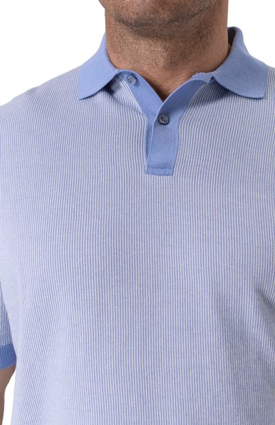 Поло из хлопка и кашемира PAUL&SHARK, арт. 25411604/3XL, фото 5